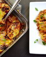 Запеченные фаршированные ракушки