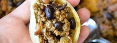 запеченные фаршированные ракушки. Шаг 8