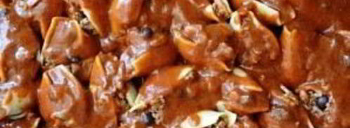 запеченные фаршированные ракушки. Шаг 10