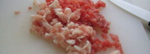 манты дружба с тройным мясом. Шаг 4