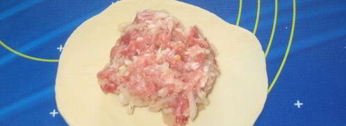 манты дружба с тройным мясом. Шаг 8