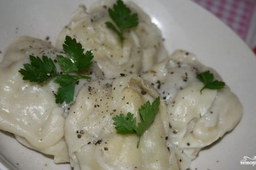 Рецепт мантов из свинины