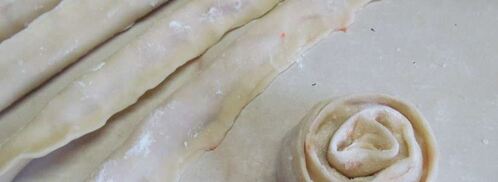 манты розочка. Шаг 7