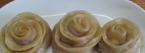 манты розочка. Шаг 11