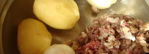 манты с гусем. Шаг 3