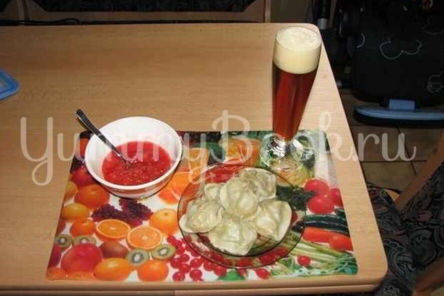 Рецепт мантов с кабачком