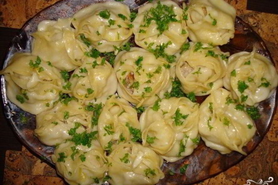 Рецепт мантов с картошкой и мясом