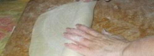 манты с картошкой и мясом. Шаг 4