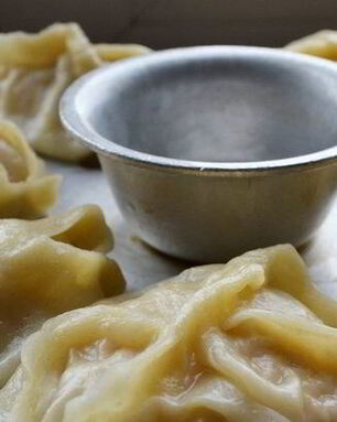 Манты с морковью