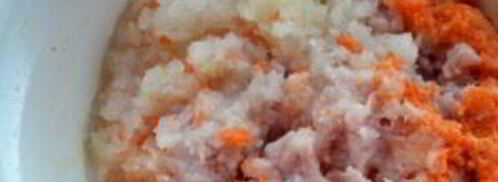 манты с морковью. Шаг 3