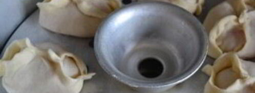 манты с морковью. Шаг 5