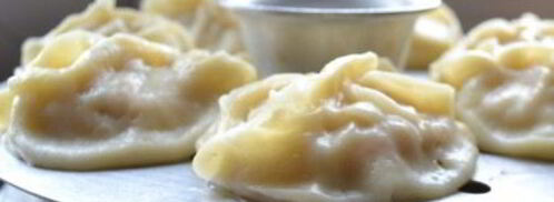 манты с морковью. Шаг 6