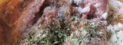 манты с мясом и картофелем. Шаг 5