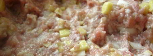 манты с мясом и картофелем. Шаг 6