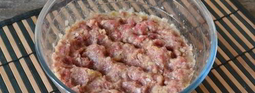 манты с мясом и картошкой. Шаг 15