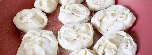 манты с тыквой. Шаг 14