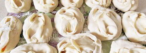 манты с тыквой. Шаг 13