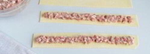 манты в форме розочек. Шаг 7