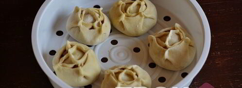 манты в мультиварке. Шаг 11