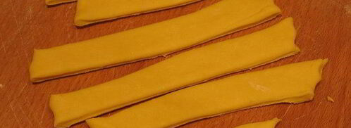 постные манты рыбки с кальмарами. Шаг 8