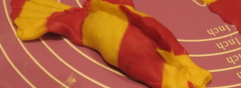 постные манты рыбки с кальмарами. Шаг 11