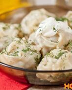 Сочные манты из говядины