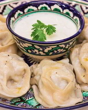 Сочные манты с мясной начинкой