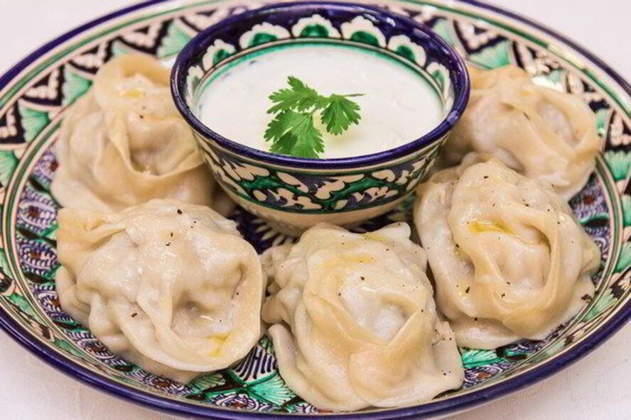 Рецепт сочных мантов с мясной начинкой