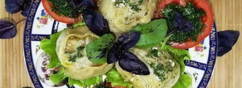 сочные манты со свининой и пекинской капустой. Шаг 11