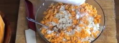 тыквенные манты. Шаг 3