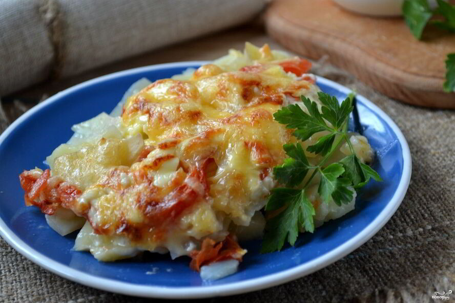 Рецепт картофеля по-французски