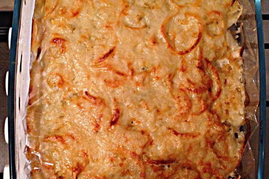 Рецепт картофеля с мясом по-французски