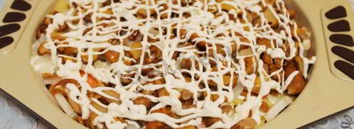 картошка по-французски с грибами лисичками в духовке. Шаг 7