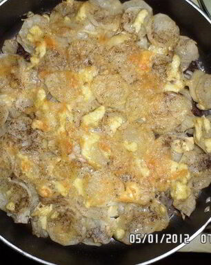 Картошка с мясом по-французски