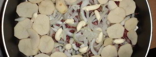 картошка с мясом по-французски. Шаг 6