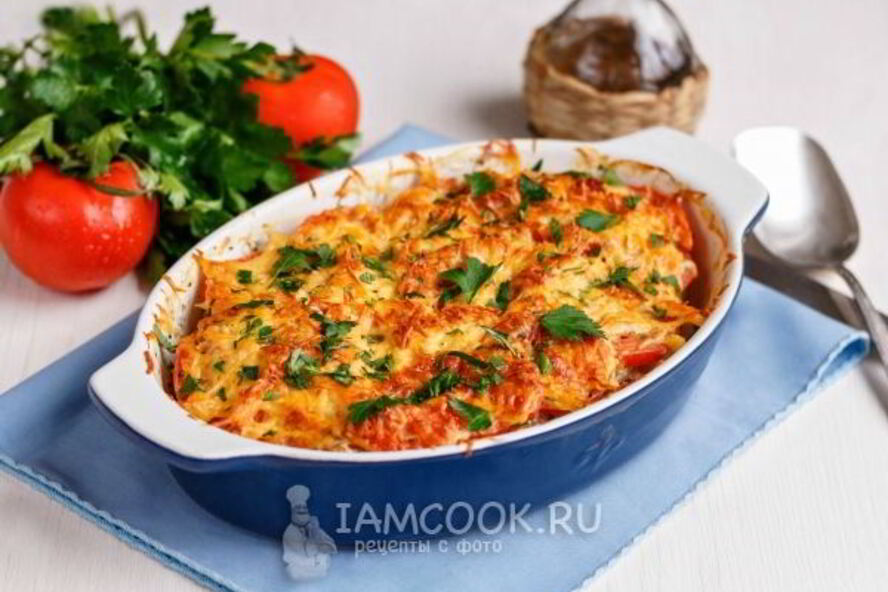 Рецепт мяса по-французски из курицы