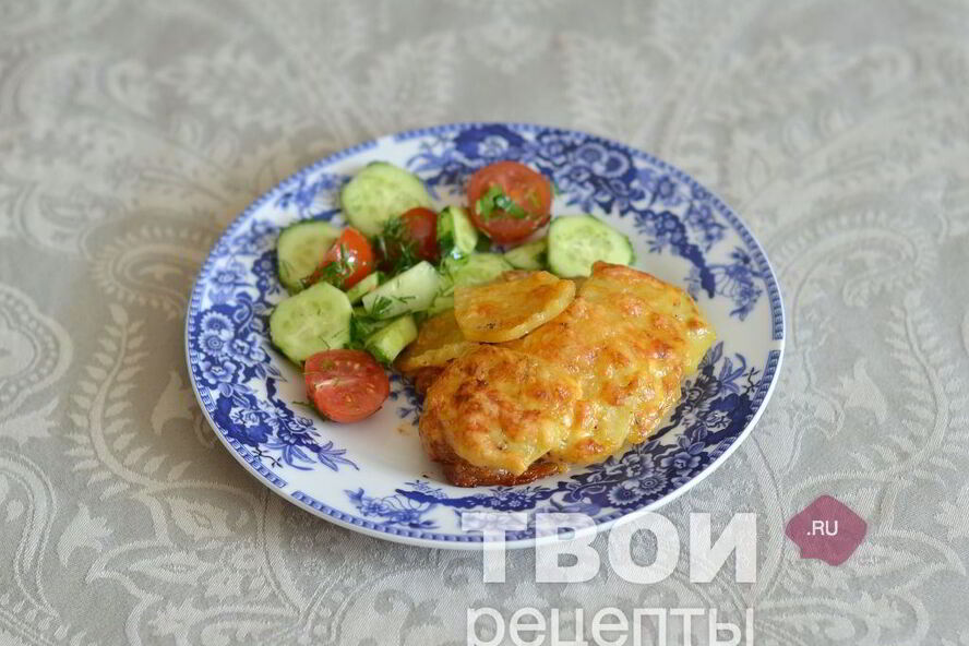 Рецепт мяса по-французски с грибами