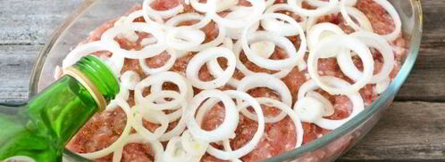 мясо по-французски с картофелем и фаршем. Шаг 12