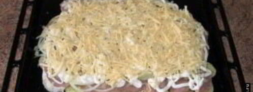 мясо по-французски с картофелем и помидорами. Шаг 5