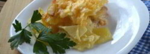 мясо по-французски с картошкой. Шаг 9