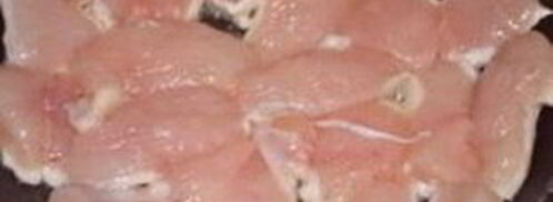 мясо по-французски с курицей. Шаг 3