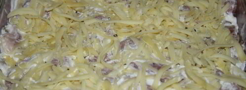 мясо по-французски с шампиньонами. Шаг 10