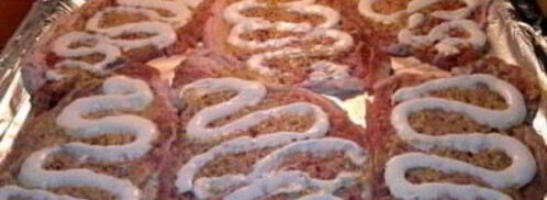 мясо по-французски в фольге с грибами. Шаг 5