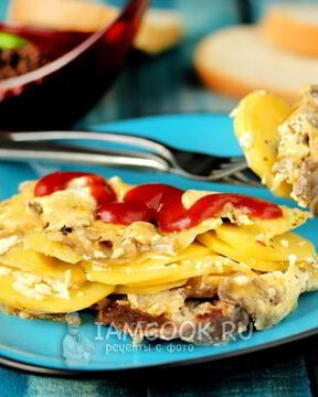 Мясо по-французски в мультиварке