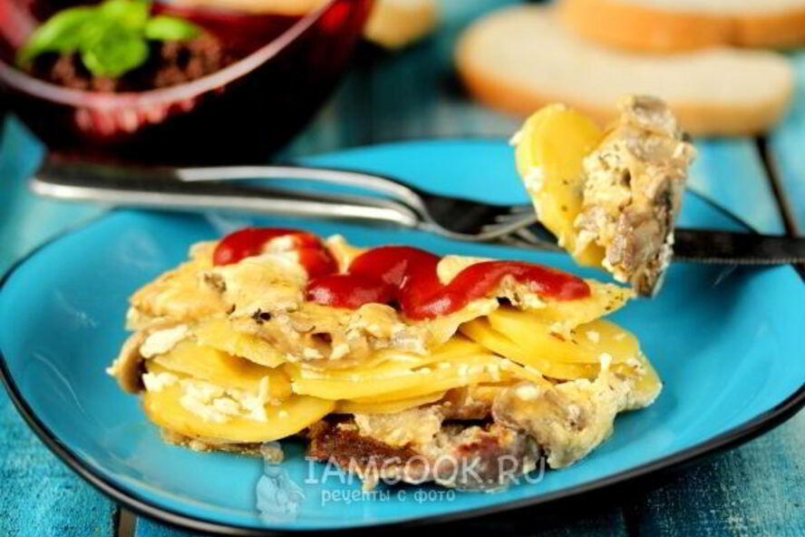 Рецепт мяса по-французски в мультиварке