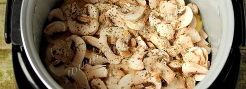 мясо по-французски в мультиварке. Шаг 8