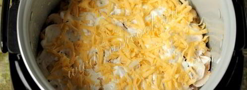 мясо по-французски в мультиварке. Шаг 9