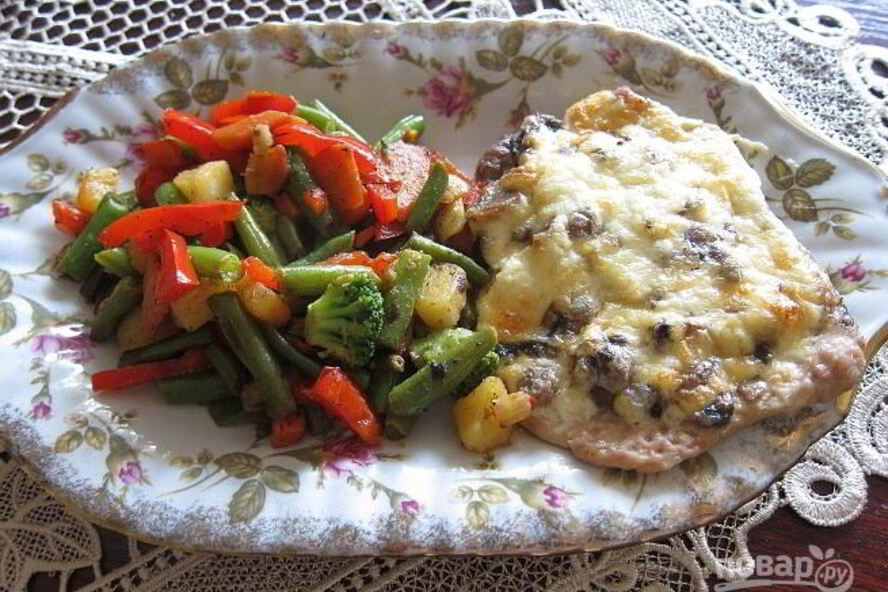 Рецепт мяса по-французски