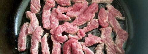 бефстроганов из говядины со сметаной. Шаг 5