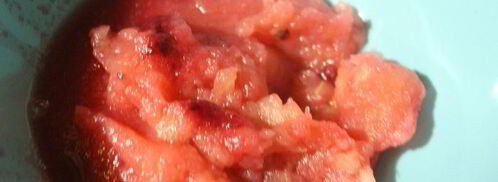 биточки из манки с киселем. Шаг 8